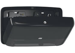 Toiletpapierdispenser Tork Twin Mini T2 Elevation zwart 555508