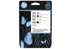 Inktcartridge HP 6ZC65AE 950/951 zwart + 3 kleuren