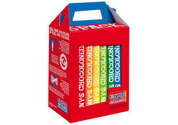 Chocolade Tony's Chocolonely Rainbowpack Classic 6 repen à 180gr