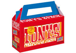 Chocolade Tony's Chocolonely Rainbowpack Classic 3 repen à 180gr