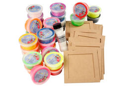 Klei Foam Clay basic 10 x 35gr 10 kleuren