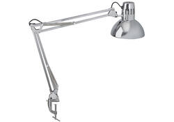 Bureaulamp MAUL Study met tafelklem chroom excl. LED lamp