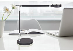 Bureaulamp MAUL Grace LED voet dimbaar colour vario zwart