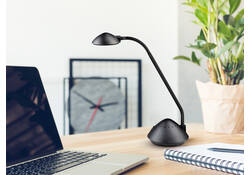 Bureaulamp MAUL Arc LED zwart