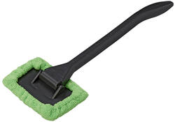 Ruitenpoetser ProPlus microvezel zwart/groen 34cm