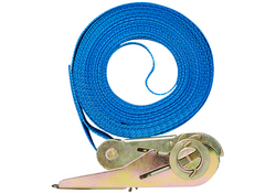 Spanband ProPlus blauw met ratel 5m