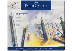 Kleurpotloden Faber-Castell Goldfaber assorti set à 48 stuks