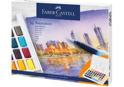 Waterverf Faber-Castell assorti palet à 36 stuks