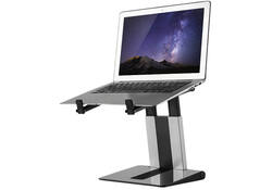 Laptopstandaard Neomounts NSLS200 opvouwbaar zwart- zilver