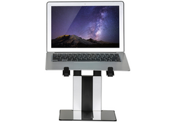 Laptopstandaard Neomounts NSLS200 opvouwbaar zwart- zilver