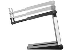Laptopstandaard Neomounts NSLS200 opvouwbaar zwart- zilver