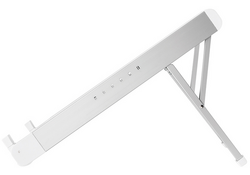 Laptopstandaard Neomounts NSLS010 opvouwbaar Zilver
