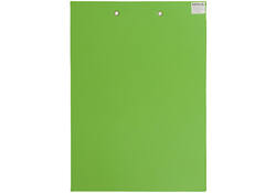 Klembord MAUL A4 staand PVC neon groen