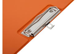 Klembordmap MAUL A4 staand met penlus PVC neon oranje