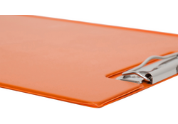 Klembordmap MAUL A4 staand met penlus PVC neon oranje