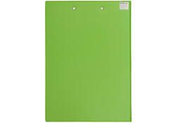 Klembordmap MAUL A4 staand met penlus PVC neon groen