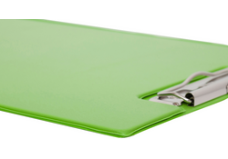 Klembordmap MAUL A4 staand met penlus PVC neon groen