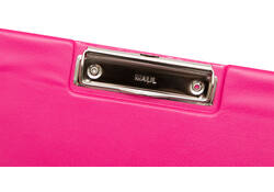 Klembordmap MAUL A4 staand met penlus PVC neon roze