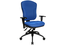Bureaustoel Topstar Wellpoint 30 SY blauw