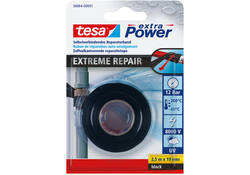 Reparatietape tesa® Extreme Repair 2.5mx19mm zwart