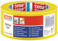Markeringstape Tesa 60760 PVC 50mmx33m geel