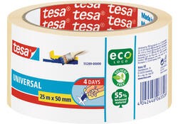 Afplaktape tesa® Economy 50mmx25m beige