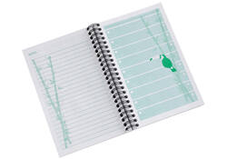 Things to do Djois Atlanta recycled papier Jungle 125x195mm 100 vel 70gr groen 2 stuks