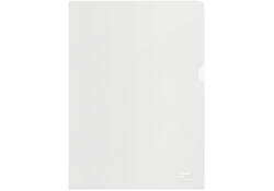 Insteekmap L-model Esselte A4 100% gerecycled 0.10mm transparant 100 stuks