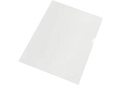 Insteekmap L-model Esselte A4 100% gerecycled 0.10mm transparant 100 stuks