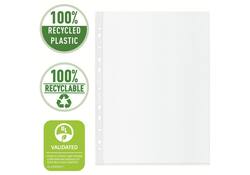 Showtas Esselte recycle PP A4 70µ 11-gaats transparant 100 stuks