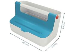 Opbergbox Leitz Cosy draagbaar kunststof blauw