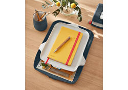Brievenbak Leitz Cosy met desk organiser grijs