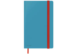 Notitieboek Leitz Cosy A5 160blz 100gr lijn blauw