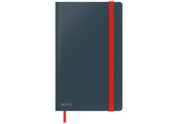Notitieboek Leitz Cosy A5 160blz 100gr lijn grijs