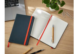 Notitieboek Leitz Cosy A5 160blz 100gr lijn grijs
