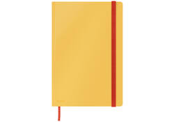 Notitieboek Leitz Cosy B5 160blz 100gr lijn geel