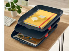 Notitieboek Leitz Cosy B5 160blz 100gr lijn geel