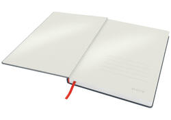 Notitieboek Leitz Cosy B5 160blz 100gr lijn grijs
