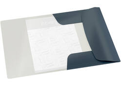 Elastomap Leitz Cosy A4 3-kleps grijs