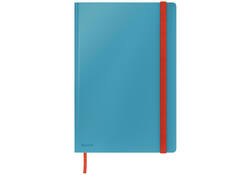 Notitieboek Leitz Cosy B5 160blz 100gr lijn blauw