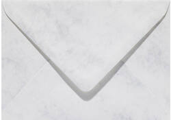 Envelop Papicolor EA5 156x220mm marmer grijswit