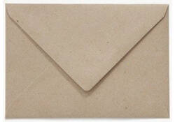 Envelop Papicolor EA5 156x220mm recycled fluting kraft grijs