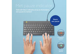 Toetsenbord R-Go Ergonomisch Compact Break QWERTY