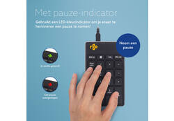 Toetsenbord R-Go Ergonomisch Numpad Break Draad