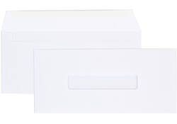Envelop office 109x224-ea6 gom vm 80gr venster 2,5x11mm midden
