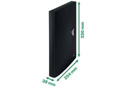 Documentenbox Leitz Recycle A4 PP zwart