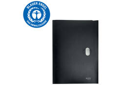 Projectmap Leitz Recycle A4 5-vaks PP zwart