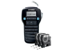 Labelprinter Dymo LabelManager 160 draagbaar qwerty 12mm zwart valuepack