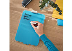 Glas Desktop Flipover Leitz Cosy blauw