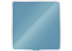 Glasbord Leitz Cosy magnetisch 450x450mm blauw